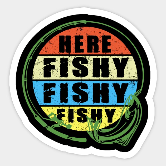 Funny Fishing Sticker by khalid12